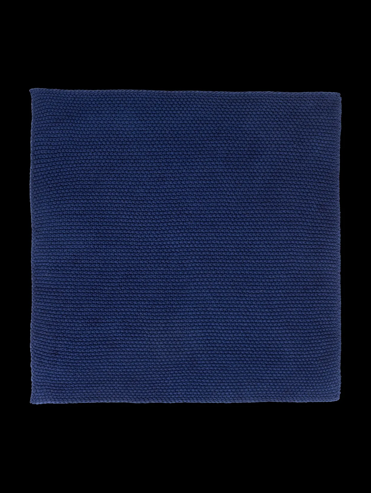 2er set baumwolltuch gestrickt,deep blue