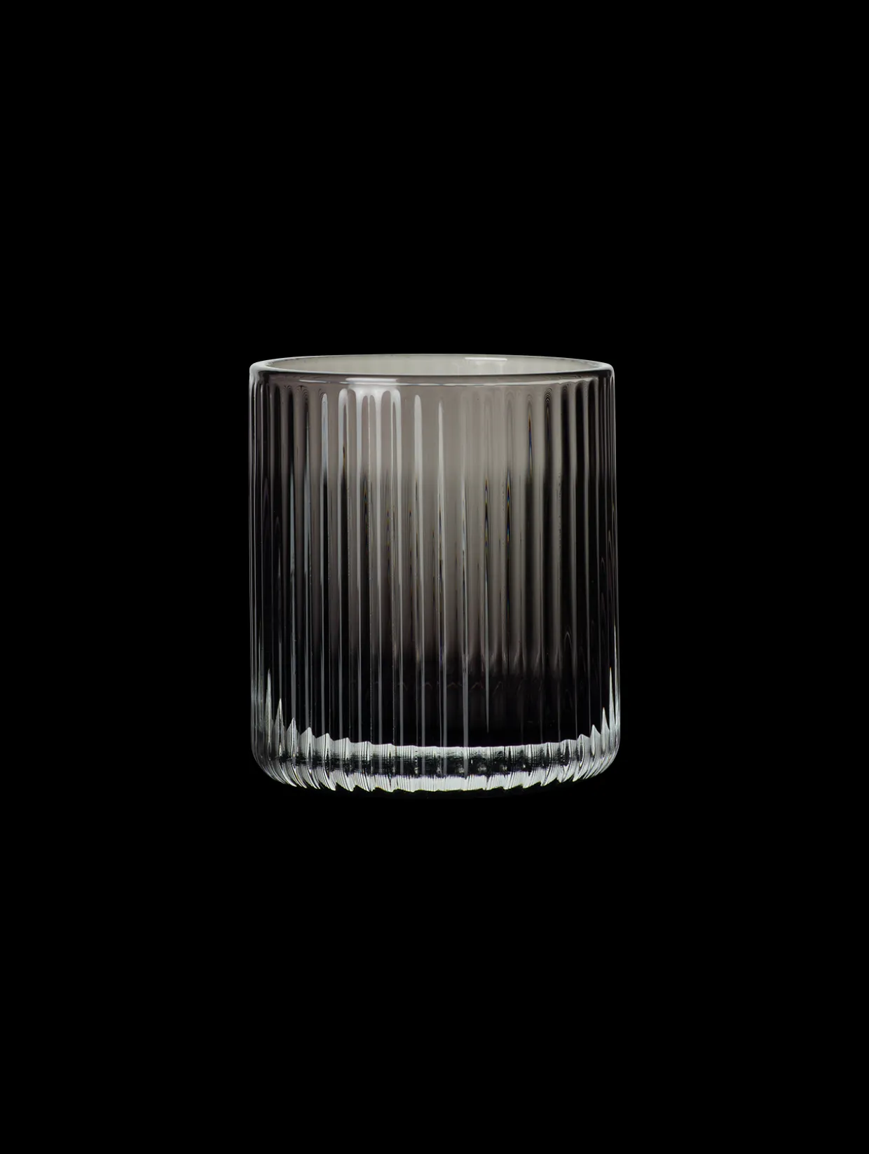 glas, grey
