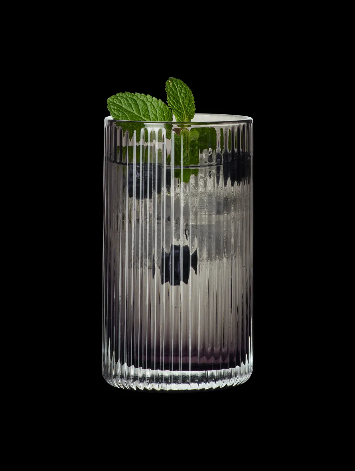 glas, grey