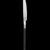 messer, schwarzer griff