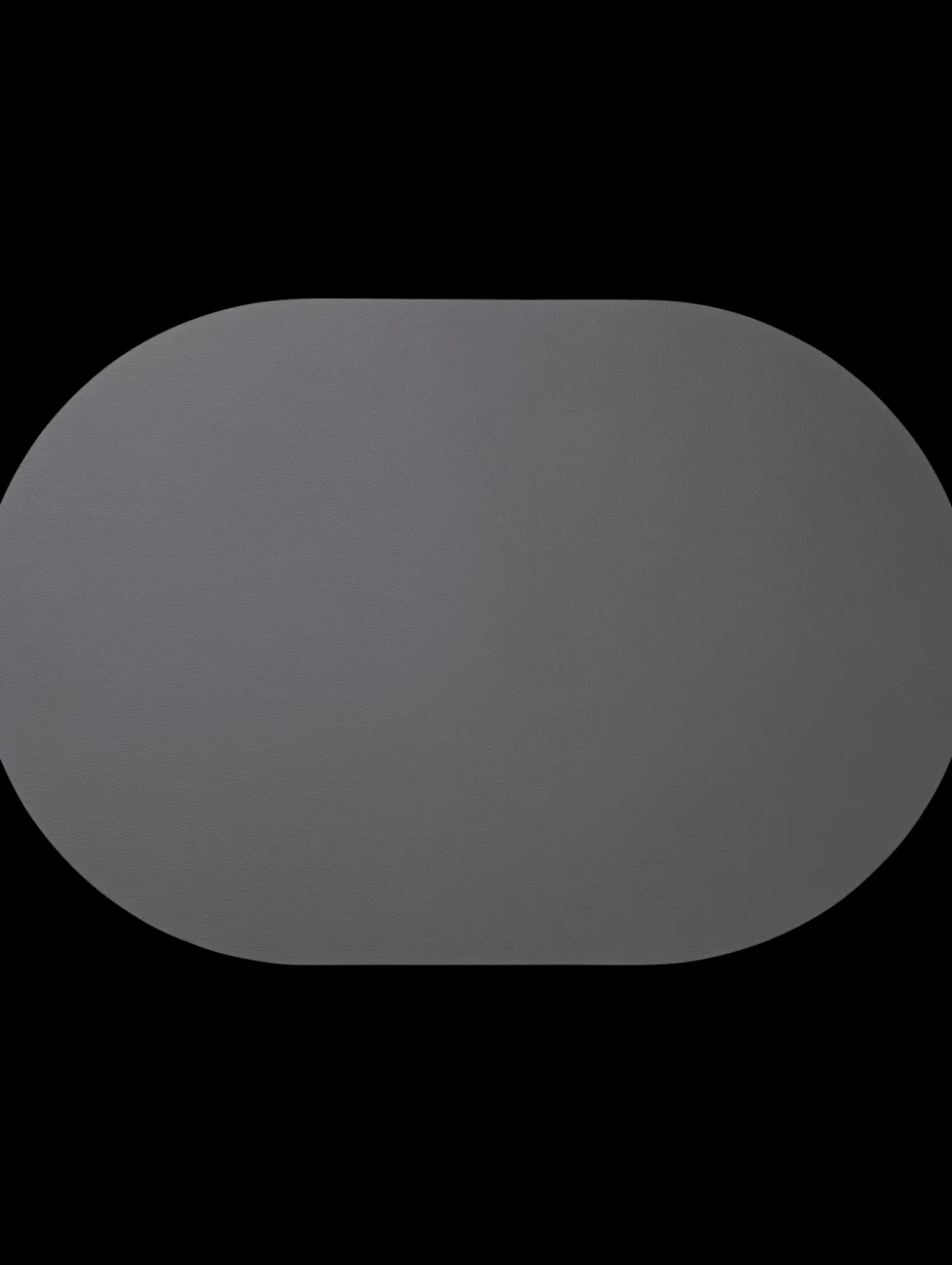 tischset oval, basalt